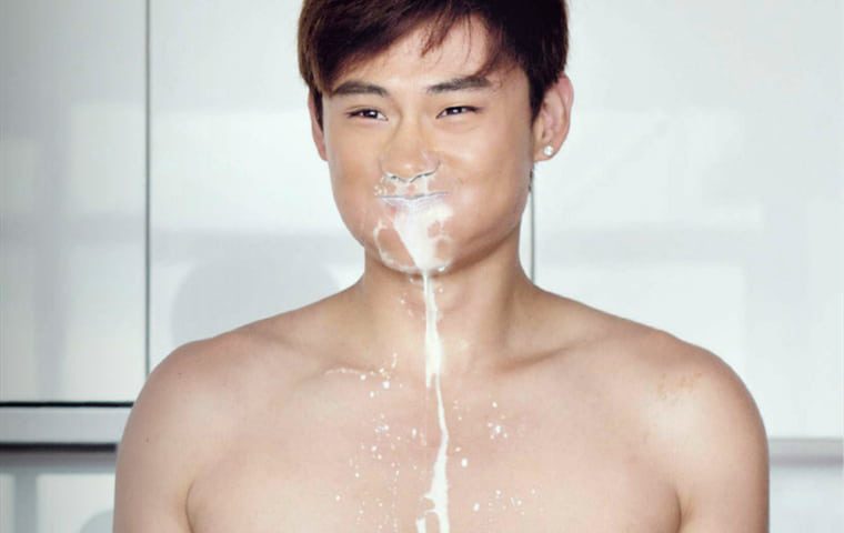 นักแสดงเซียงเปลือยกายดีกรีตัวเอง-Adonis He Fei (แต่งหน้า)-Wanke photo + video