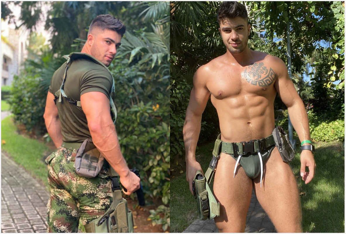 ONLYFANS MilitaryGuys วิดีโอเซ็กซี่ของสุภาพบุรุษสองคน-Wanke