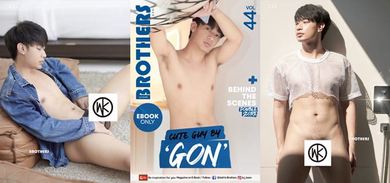 Brothers No.44 人气男模 Gon——万客写真+视频