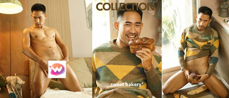 คอลเลกชัน NO.01 หนุ่มหล่อ GAB แห่ง Sweet Bakery——รูปภาพ Wanke + วิดีโอ