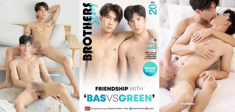 Brothers Story No.20 Bas VS Green——万客写真+视频