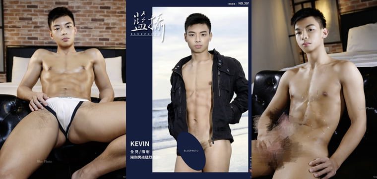 BluePhoto BluePhoto No.203 Masculine Boy's Violent Jet Kevin - Wanke รูปภาพ + วิดีโอ