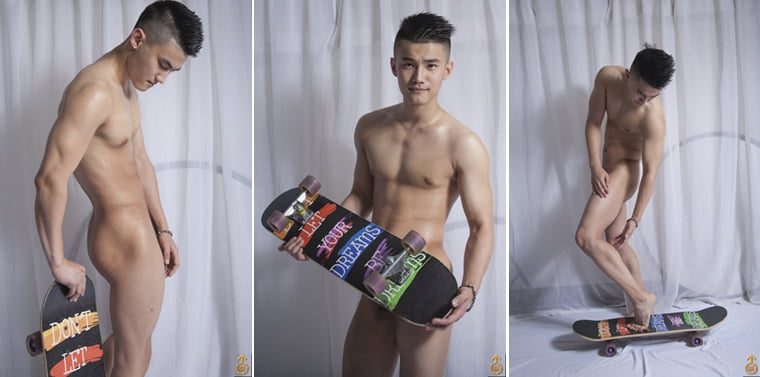 Yan Ge Photography Skateboard Boy - Mozai - Wanke รูปภาพ + วิดีโอ