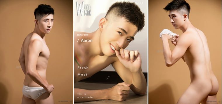 WhoseMan No.160 Fresh Meat Little Milk Dog Aaron——Wanke รูปภาพ + วิดีโอ