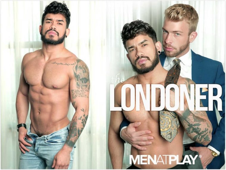 NO.82MenAtPlay スペイン人ドライバーがロンドン男性と交流—ワンケビデオ