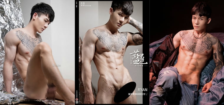 BlueMen No.414 Abdominal male god’s late night fantasies about Ryan——Wanke Photos + Videos