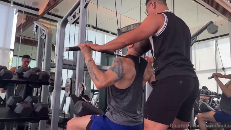 Encounter at the gym and take it home ANDRE & BARON——Wanke Video